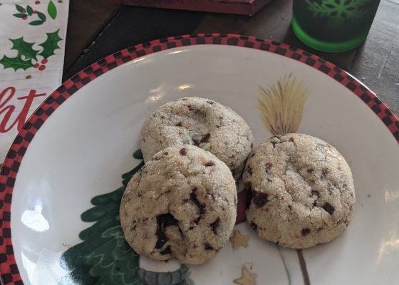 Chocolate Sugar Cookie Drops