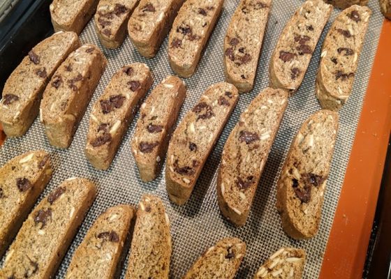 Deep Dark Chocolate Biscotti