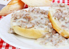 Baking Powder Biscuits & Sausage Gravy
