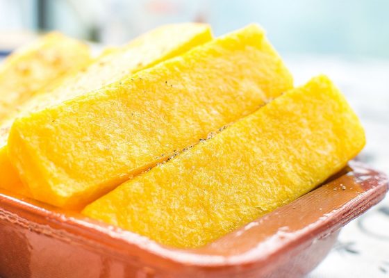 Cornmeal Mush & Milk Gravy