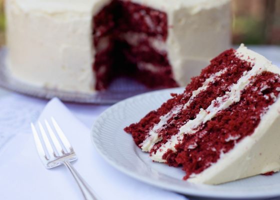 Waldorf Red Cake