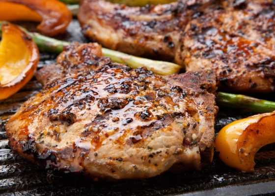 Lemon BBQ Pork Chops